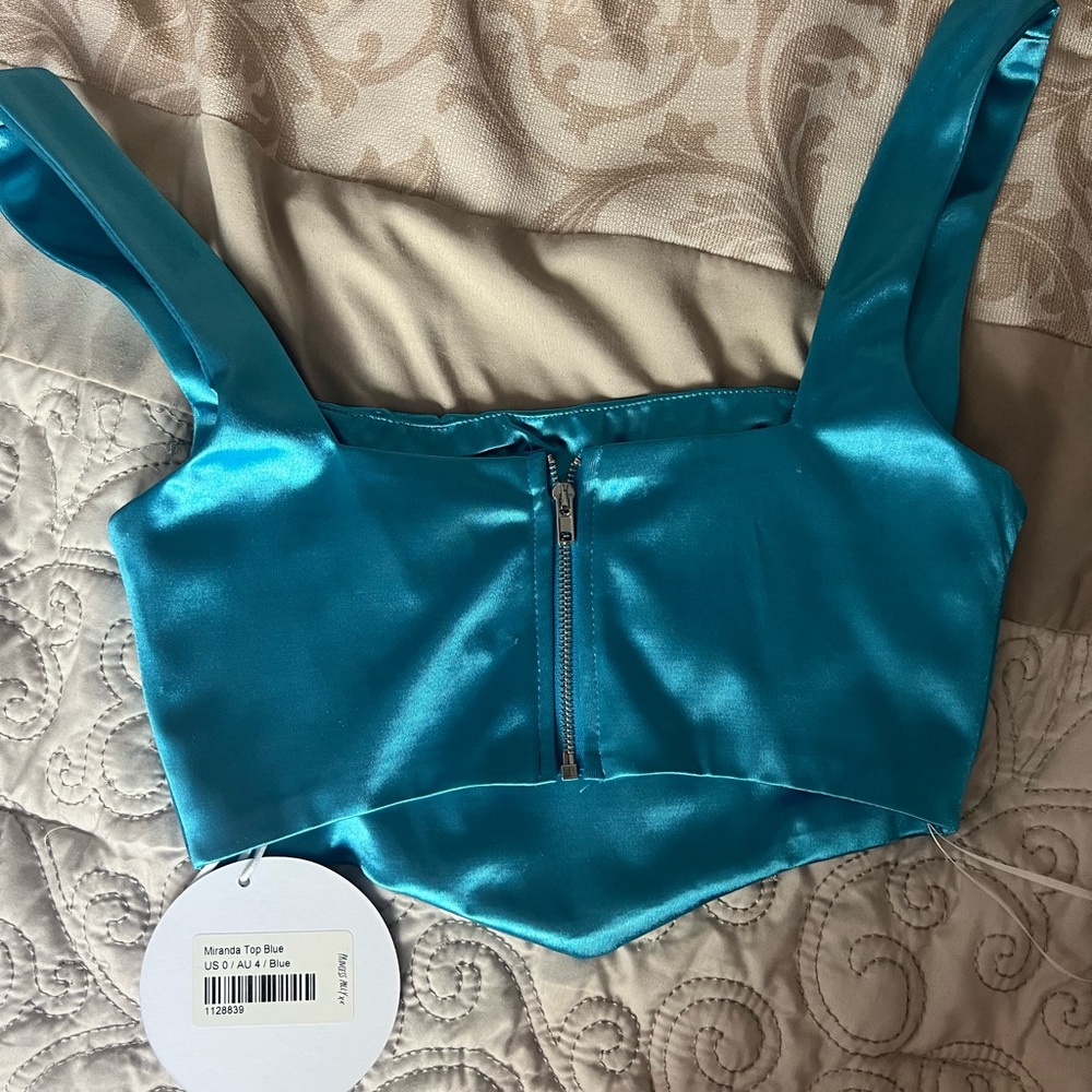 Miranda Top Blue - Picture 2 of 5